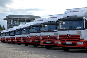 Schwenk Logistik stellt 15 neue Fahrzeuge in Dienst