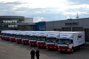 Schwenk Logistik stellt 15 neue Fahrzeuge in Dienst