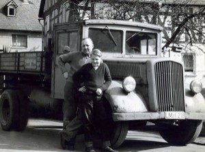 Paul Schwenk Senior mit Sohn Paul